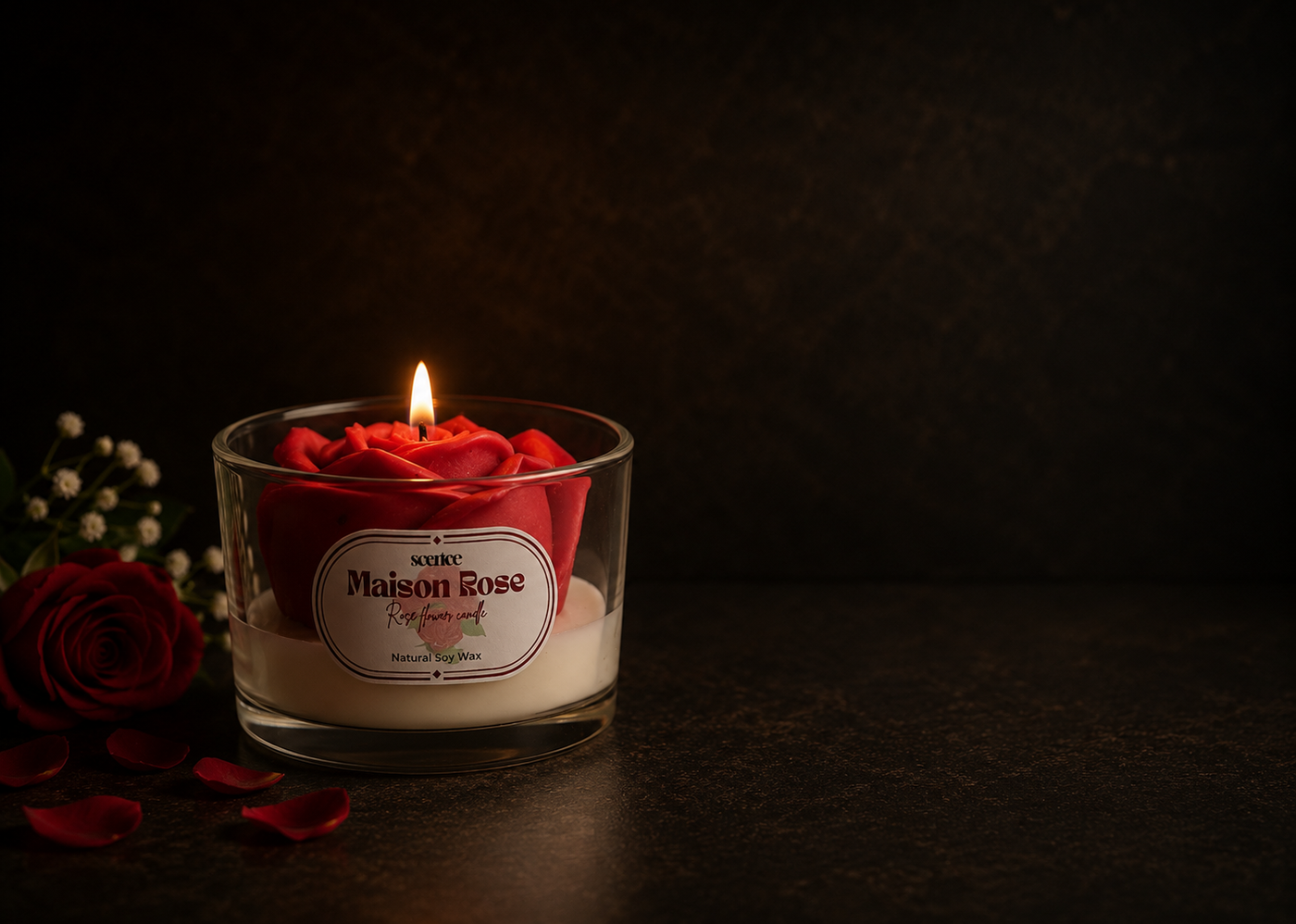 Rose Petals + Gentle Musk